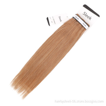 Rebecca Fashion cheap 10A color S613# double weft silky straight  virgin cuticle aligned brazilian hair human hair extension